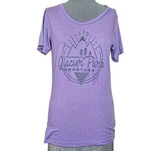 Glacier Park Montana Tee Size Large